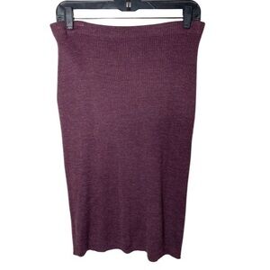 Semplice vintage acryllic‎ wool midi skirt